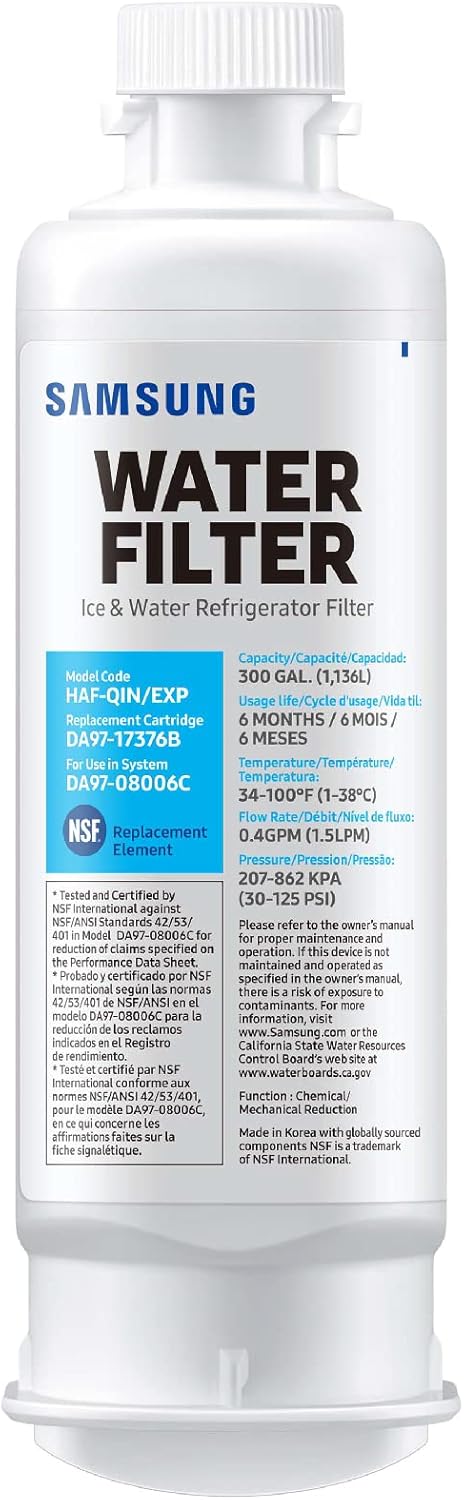 Samsung HAF-QIN-2P/EXP Refrigerator Water Filter - 2 Pack - Image 2